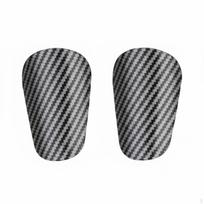 Soccer Shin Guards PP and EVA CarbonFiber Contoured Sports Protection Gear for Matches