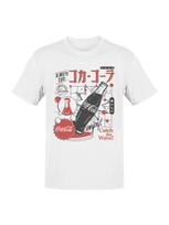 Officially Licensed Coca Cola Retro Enjoy Graphic Mens T-shirt M