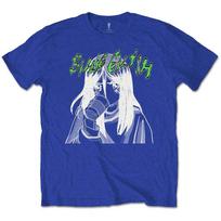 Billie Eilish Anime Drink Official T-shirt for men L