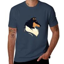 Tricolor Rough Collie Tshirt Sports Basic Short Sleeve Tshirt S