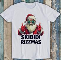 Skibidi Rizzmas Christmas Rizz Santa Meme Funny Gift Tee T Shirt 1878 Unisex S