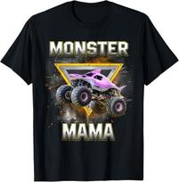 Monster Truck Mama Monster Truck Are My Jam Truck Lovers T-shirt S
