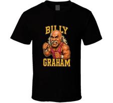Superstar Billy Graham Retro Wrestling Legend Caricature Unisex T-Shirt XL