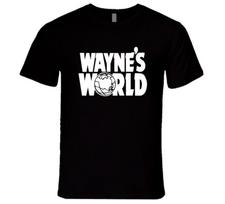 Waynes World Logo Retro Mike Myers Funny Comedy Movie Unisex T-Shirt L