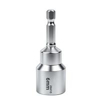 6MM/8MM Impact Socket Nut Screwdriver for Power Drill Impact Driver Socket 1/4 Hexagonal Key Set Drill Bit Adapter