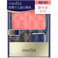 Kanebo Media Bright Up Cheek S RD-01 perlas