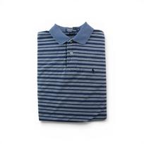 Seconde vie - Polo manches courtes Homme  Y2K Marine - Bon état M