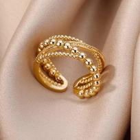 Zircon Cross Rings For Women Gold Stainless Steel Crystal Cross Adjustable Ring Religious Wedding Christmas Jewelry Gift resizable