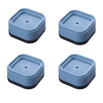 Washing Machine -Vibration Pad Set - 3.5cm Tall, - Non- Feet for Appliances (4 Pack) one size mėlyna