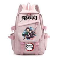 Anime Ghost Destroyer Blade School Bag Elementary School Bag Male Female Junior High School Student College Student Backpack 29*16*46cm