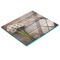 Durable and Stylish Glass Board with Dandelion Pattern 60X52 Cm