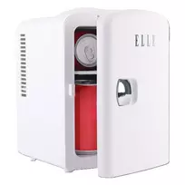 „ELLE Home“ ESDAF101WHEU 4 l mini šaldytuvas, baltas