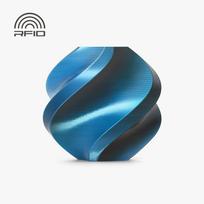 Filamentas Bambu Lab PLA Silk Multi-Color Phantom Blue (13916) / Filament with spool, 315 m, mėlyna sp.