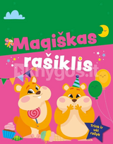 Magiškas rašiklis. Trink ir vėl rašyk, rožinė