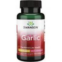 Swanson Garlic (česnakas miltelių formoje) 400mg 60 kaps.