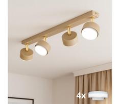 Brilagi - LED taškinis šviestuvas MONO 4xGX53/30W/230V smėlio spalvos