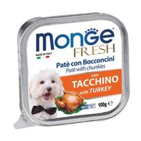 Monge Fresh paštetas šunims su kalakutiena 12x100g