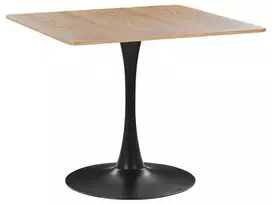 Valgomojo stalas BOCA šviesus uosis 90 cm 90 cm