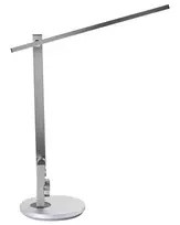CETUS LED stalinė lempa su šviesos reguliatoriumi, sidabrinė