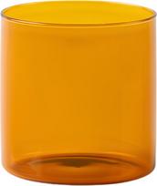 KnIndustrie Stiklinė Lime Line 380 ml, gintarinė