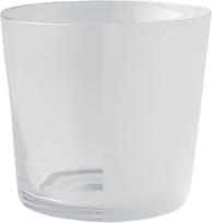 KnIndustrie Stiklinė In/Tagli 410 ml, permatoma-matinė