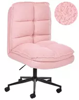 Biuro kėdė ADDISON Boucle Rožinė