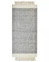 Kilimas TATLISU pilkas 80 x 150 cm vilnonis