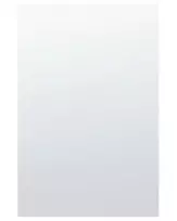 Sieninis veidrodis ANGERS 40 cm 60 cm Sidabrinis