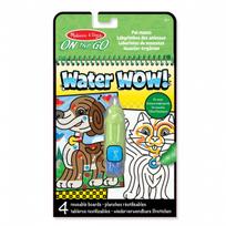 MELISSA & DOUG Piešimo vandeniu rinkinys „Gyvūnų labirintai“