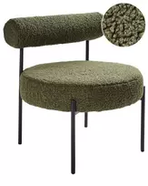 Fotel ALPHA Boucle žalias