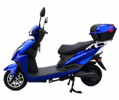 Elektrinis motoroleris EKOMOTO Z1000, mėlynas, 20 Ah švino baterija