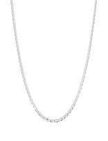 IX Studios - Ix Curb Medi Chain Silver - Grandinėlė - Sidabro