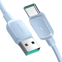 Joyroom Multi-Color Series A14 USB-A / USB-C 3A 1.2 m kabelis - mėlynas