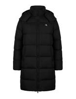 Calvin Klein Jeans - Essential Mw Long Down Puffer - Paminkštintas paltas - Juoda