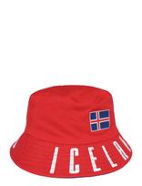 NeH - Kids Iceland Sunhat - Kepurė - Raudona