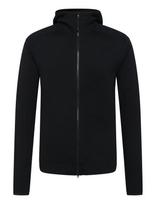 Knowledge Cotton Apparel - Dynamic Wool Fleece Hoodie - Vilnonė striukė - Juoda