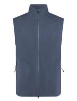 Knowledge Cotton Apparel - Dynamic Wool Fleece Vest - Liemenė - Mėlyna