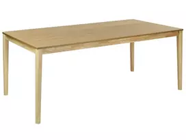 Valgomojo stalas ERMELO natūralaus uosio spalvos 200 cm 100 cm
