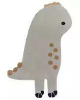 Vaikiškas kilimas DINO pilkas 100 x 160 cm vilnonis