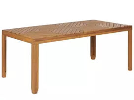Sodo stalas BARATTI 180 cm 90 cm akacijos mediena rudas