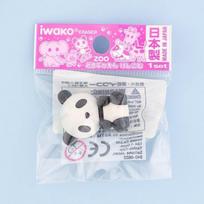 IWAKO trintukas- dėlionė „Big Sitting Panda” White, ERBDOU039