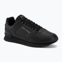Vyriški batai Tommy Hilfiger Light Eva Runner Leather black