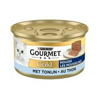 Visavertis suaugusių kačių pašaras su tunais PURINA GOURMET GOLD, 85 g