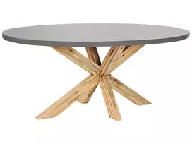 Sodo stalas ORISTANO 190 cm 100 cm betono pilkšvas