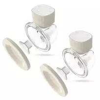 Elektrinis pientraukis neno VENTO TWIN belaidis, įkraunamas, dvigubas/duo režimas, LCD, 150 ml buteliukai, smėlio spalvos