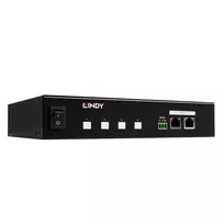 Lindy 32622 maitinimo paskirstymo blokas (PDU) 4 AC lizdai 1U Juoda