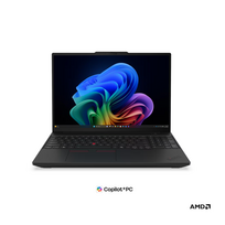 Lenovo ThinkPad T16 G5 AMD | Black | 16 " | IPS | WUXGA | 1920 x 1200 pixels | Anti-glare | AMD Ryzen AI 5 PRO | 440 | 16GB | SODIMM DDR5 | Solid-state drive capacity 512GB | AMD Radeon 840M Graphics | Windows 11 Pro | 802.11be | Bluetooth version 5.4