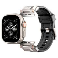 Laikrodžio apyrankė - SPIGEN - DuraPro Armor - Nailonas ir TPU - Suderinama su Apple Watch - Juoda