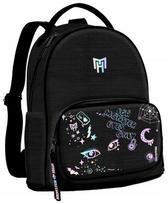 Kuprinė Monster High – Didelė, Juoda, Talpi