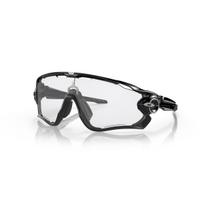 Oakley Jawbreaker akiniai | Photochromic | Polished Black - Clear to Black Iridium